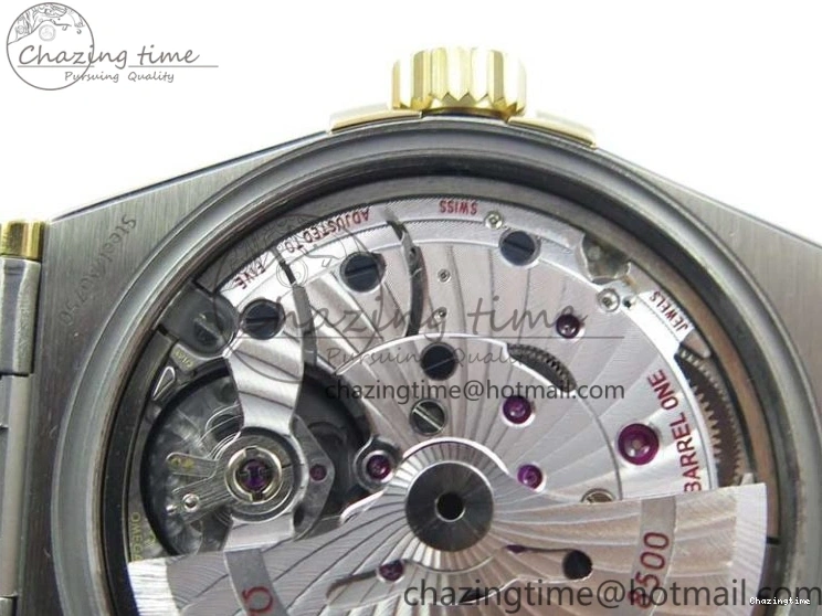 0312 Stylish Constellation 38mm SS RG VSF 1:1 Best Edition WhiteTextured Dial on SS RG Bracelet A8500 Super Clone 7921